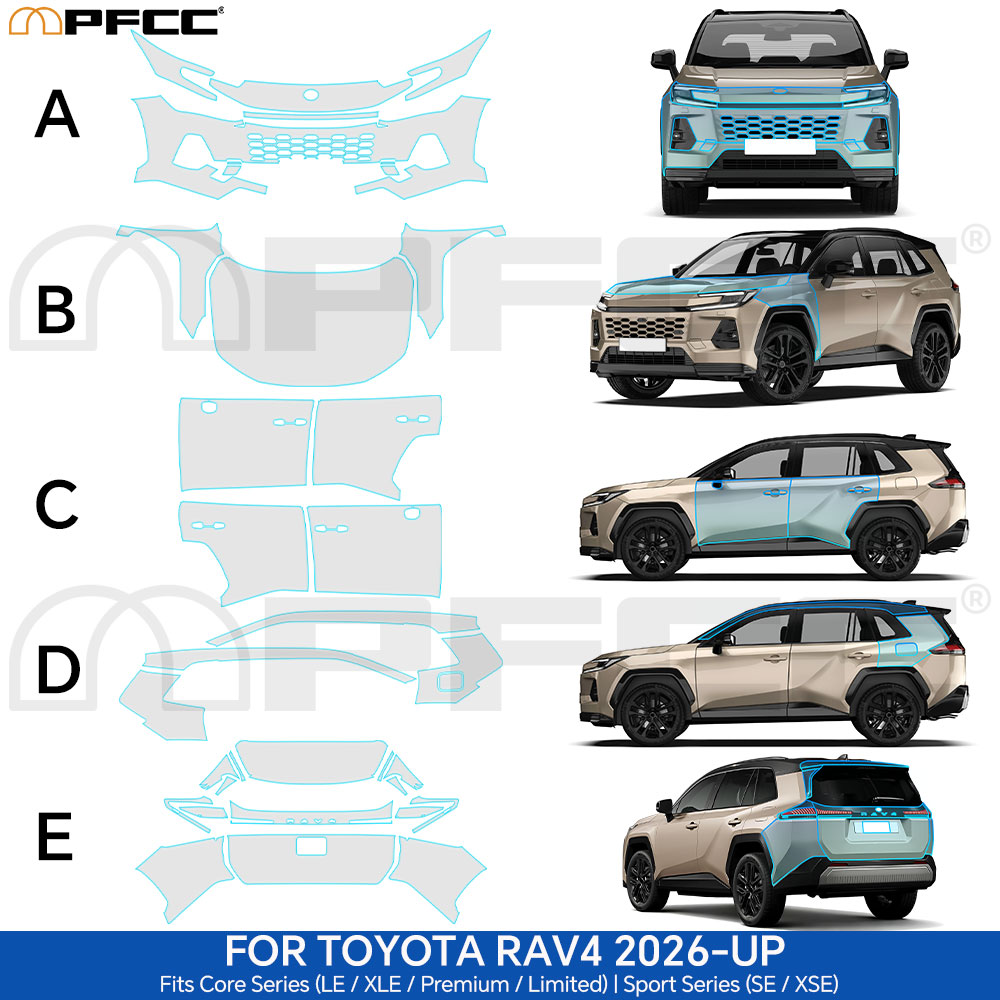 Для Toyota RAV4 2026-2027: Пол – обзор и цена Full Coverage Bra